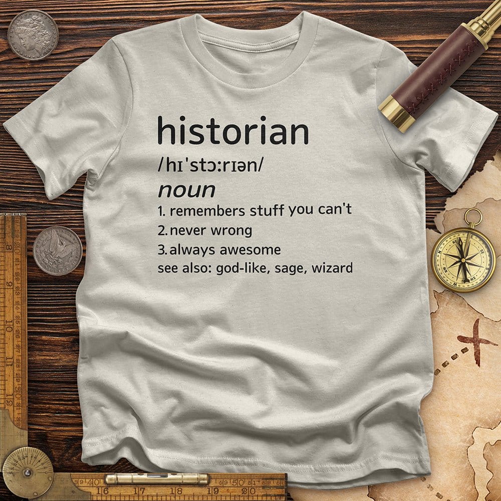 Historian Defined T-Shirt Hoodie, Sweatshirt | ZylaModa.com (Image 4)