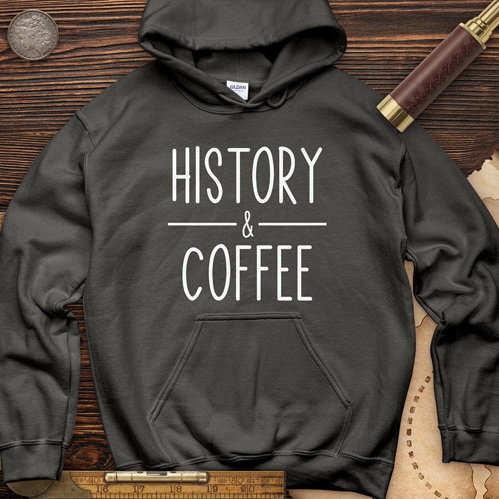 History And Coffee Hoodie T-Shirts, Sweatshirt | ZylaModa.com (Image 2)