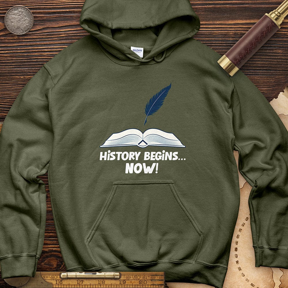 History Begins Now Hoodie T-Shirts, Sweatshirt | ZylaModa.com (Image 5)