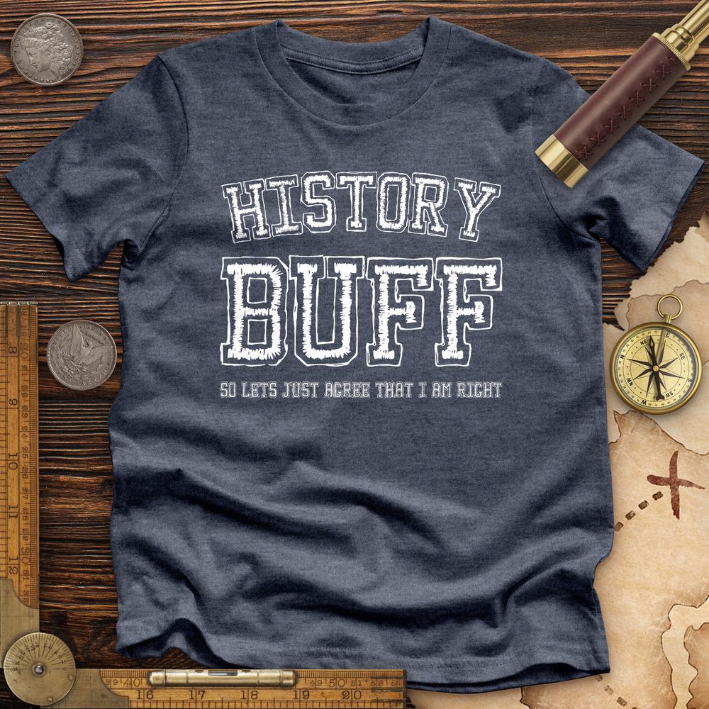 History Buff Premium Quality Tee Hoodie, Sweatshirt | ZylaModa.com (Image 4)