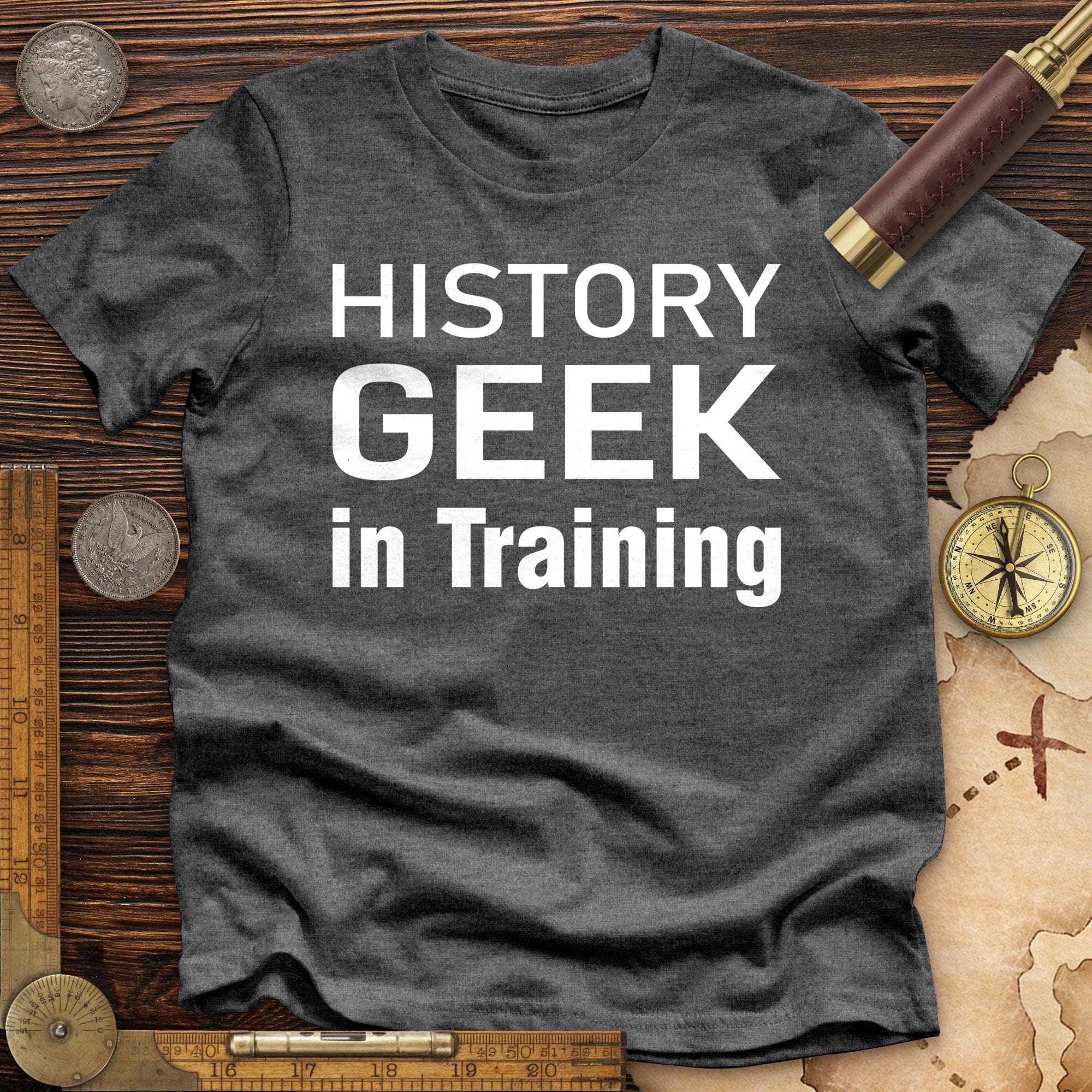 History Geek In Training Premium Quality Tee Hoodie, Sweatshirt | ZylaModa.com (Image 4)