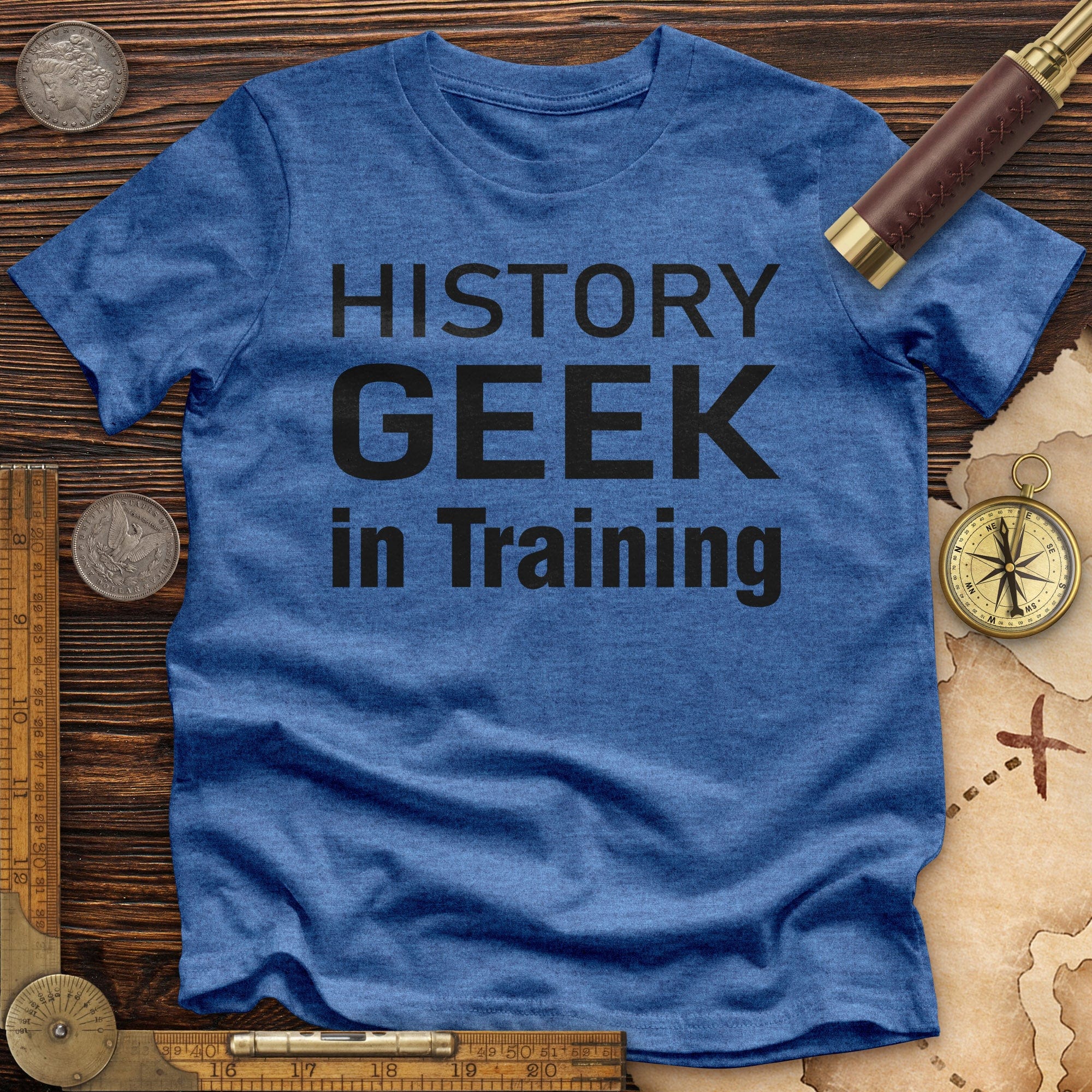 History Geek In Training Premium Quality Tee Hoodie, Sweatshirt | ZylaModa.com (Image 1)