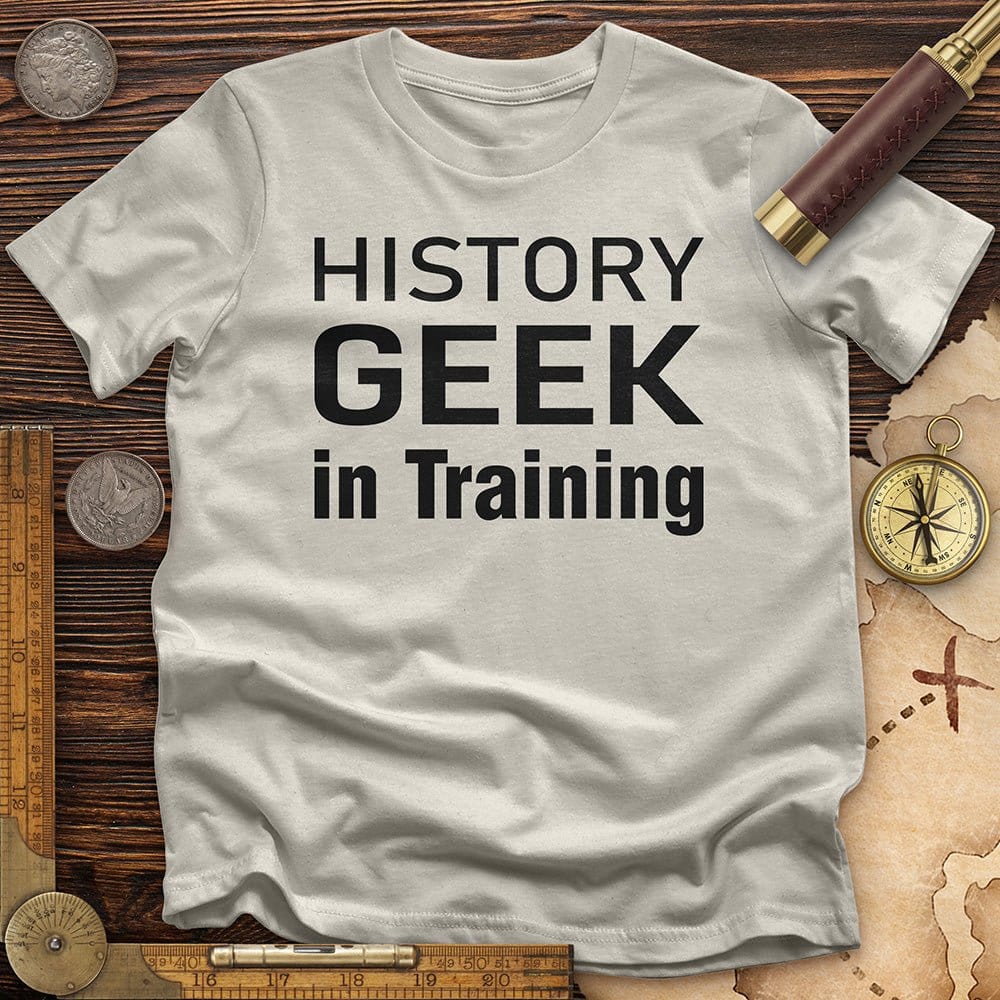 History Geek in Training T-Shirt Hoodie, Sweatshirt | ZylaModa.com (Image 3)