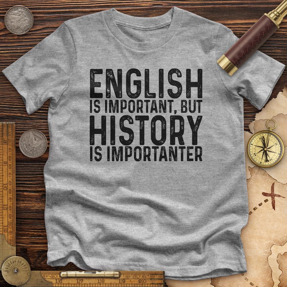 History Is Importanter Premium Quality Tee Hoodie, Sweatshirt | ZylaModa.com (Image 2)
