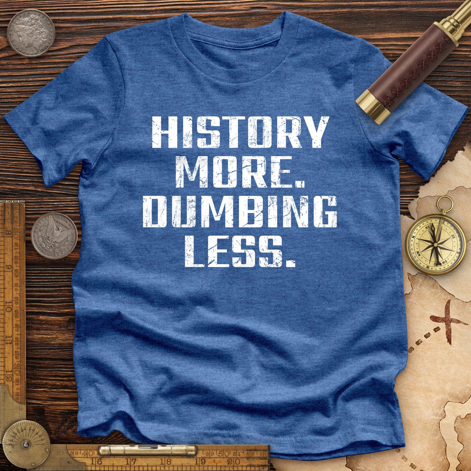 History More Dumbing Less Premium Quality Tee Hoodie, Sweatshirt | ZylaModa.com (Image 5)