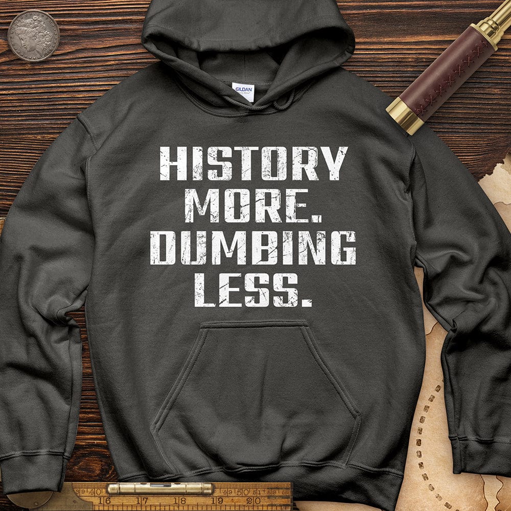 History More Dumbing Less Hoodie T-Shirts, Sweatshirt | ZylaModa.com (Image 2)