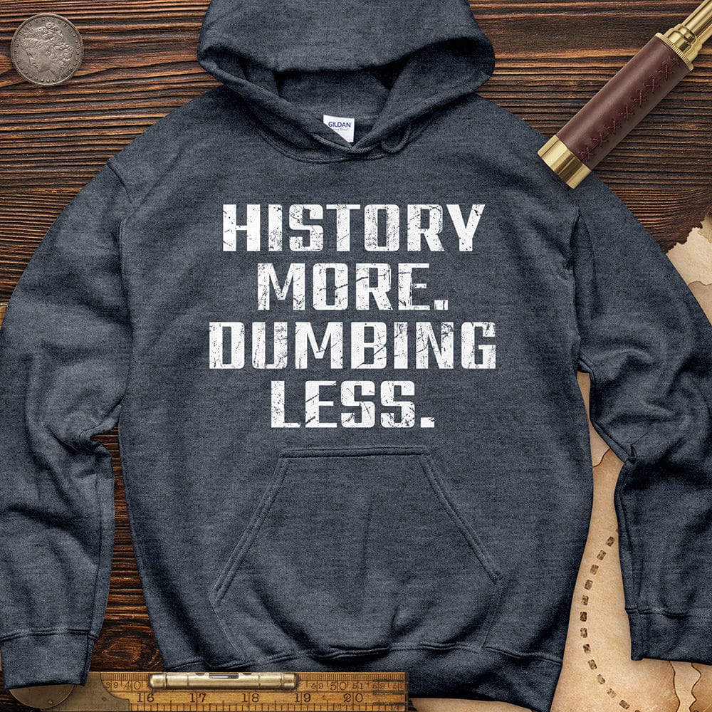 History More Dumbing Less Hoodie T-Shirts, Sweatshirt | ZylaModa.com (Image 3)