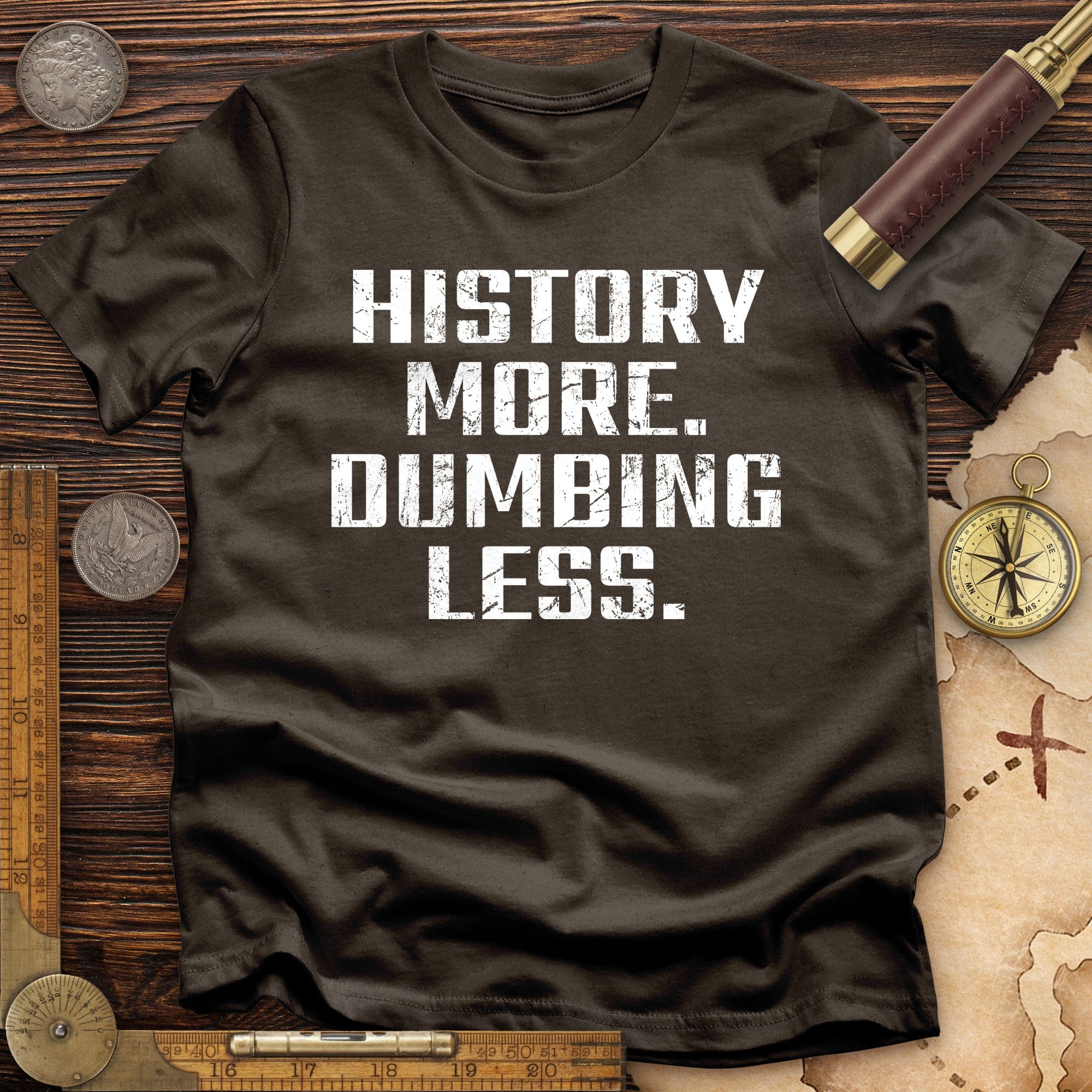 History More Dumbing Less T-Shirt Hoodie, Sweatshirt | ZylaModa.com (Image 5)