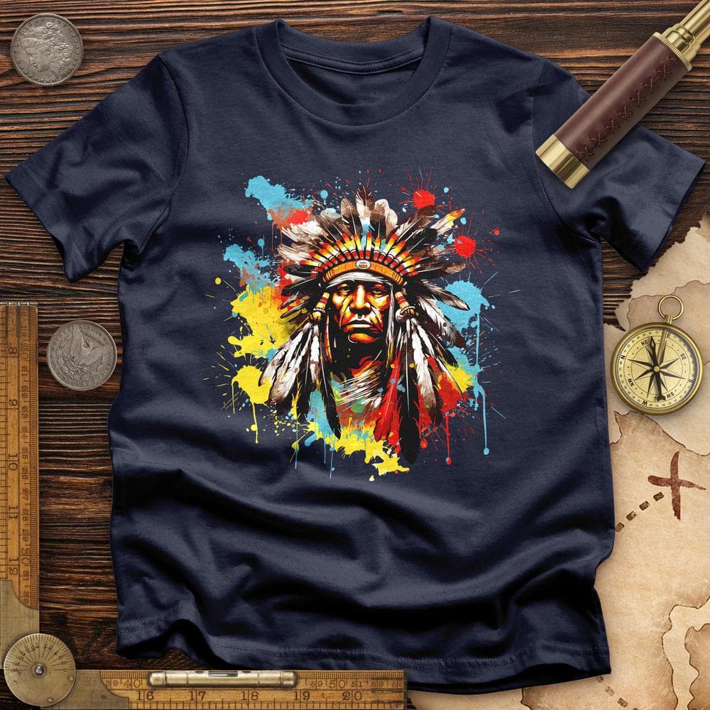 Native American Chief T-Shirt Hoodie, Sweatshirt | ZylaModa.com (Image 4)