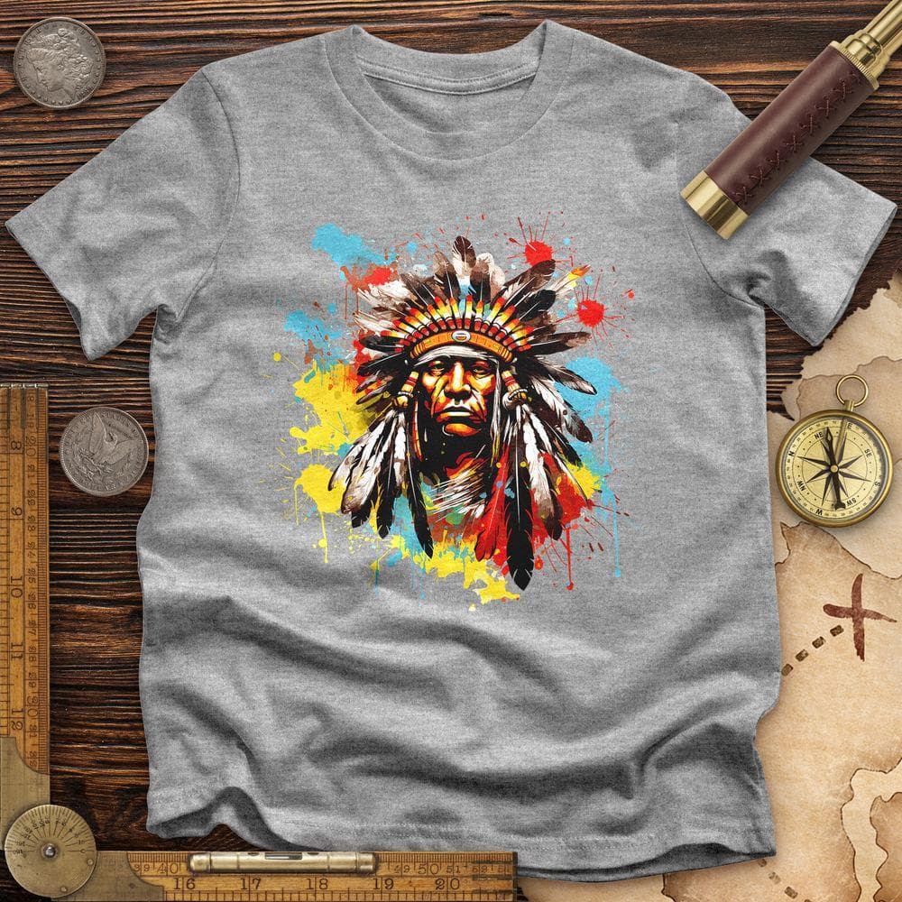 Native American Chief T-Shirt Hoodie, Sweatshirt | ZylaModa.com (Image 5)