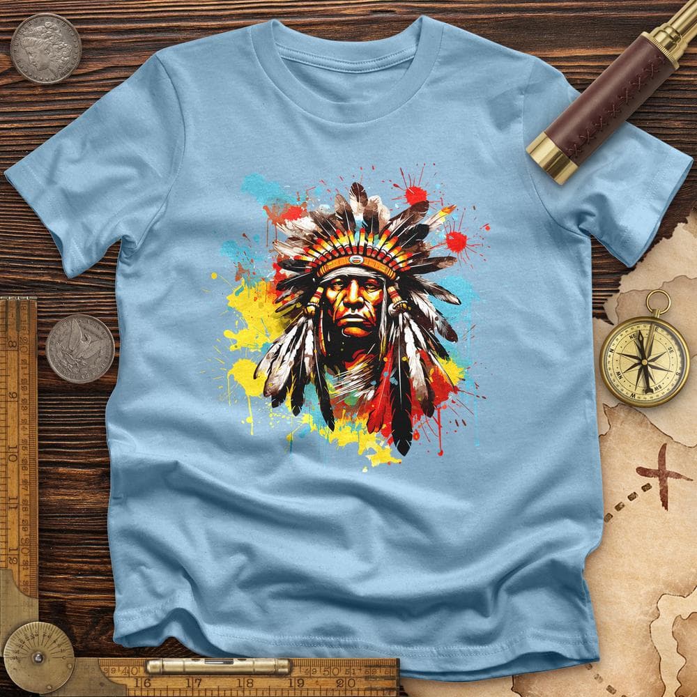 Native American Chief T-Shirt Hoodie, Sweatshirt | ZylaModa.com (Image 1)