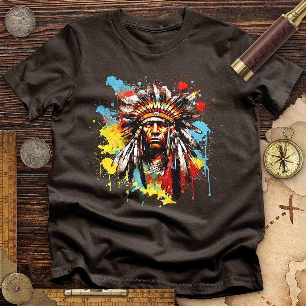 Native American Chief T-Shirt Hoodie, Sweatshirt | ZylaModa.com (Image 2)