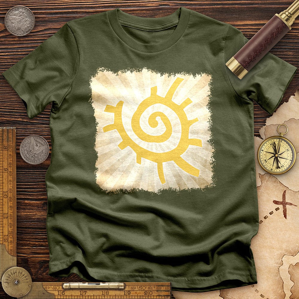 Native American Sun Symbol T-Shirt Hoodie, Sweatshirt | ZylaModa.com (Image 3)