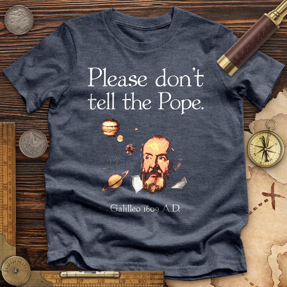 Please Don't Tell The Pope Premium Quality Tee Hoodie, Sweatshirt | ZylaModa.com (Image 1)