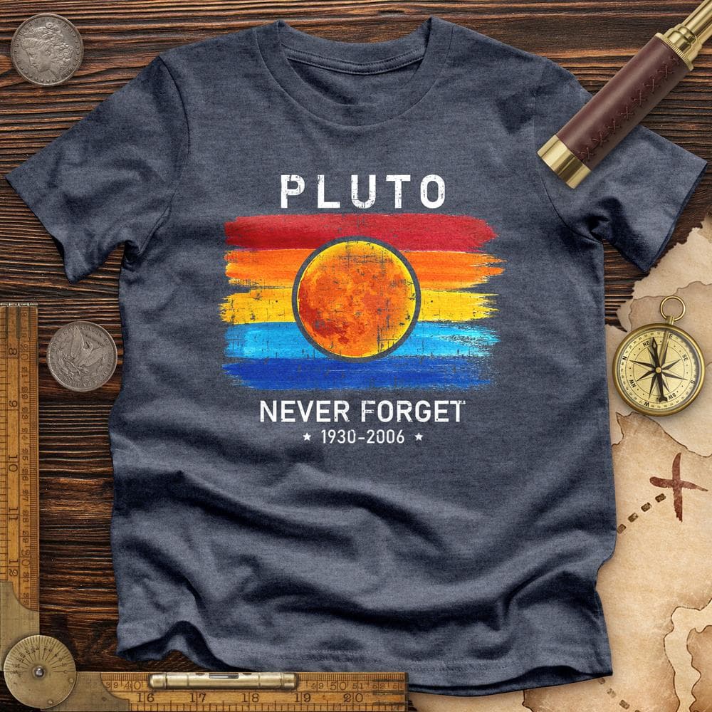 Pluto Never Forget Premium Quality Tee Hoodie, Sweatshirt | ZylaModa.com (Image 5)