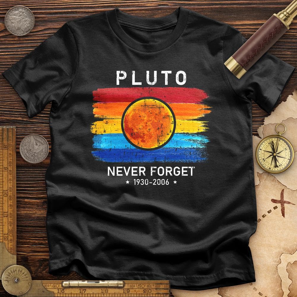 Pluto Never Forget T-Shirt Hoodie, Sweatshirt | ZylaModa.com (Image 2)