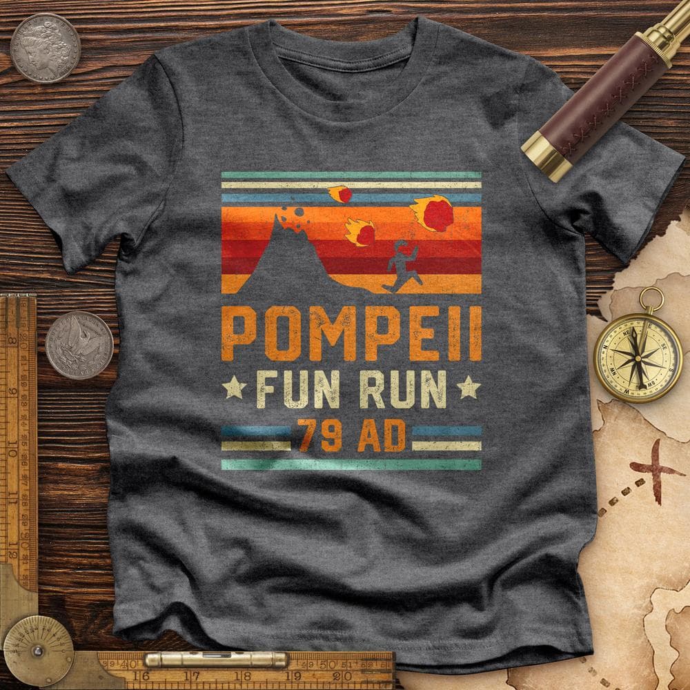 Pompeii "Fun" Run Premium Quality Tee Hoodie, Sweatshirt | ZylaModa.com (Image 3)