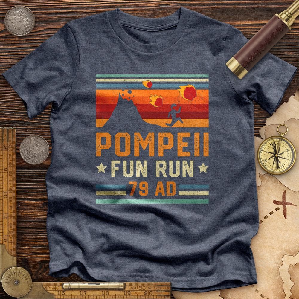 Pompeii "Fun" Run Premium Quality Tee Hoodie, Sweatshirt | ZylaModa.com (Image 1)