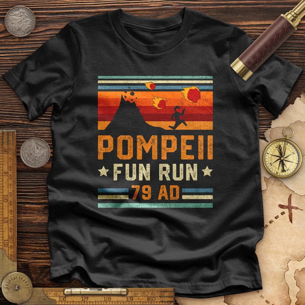 Pompeii "Fun" Run Premium Quality Tee Hoodie, Sweatshirt | ZylaModa.com (Image 2)