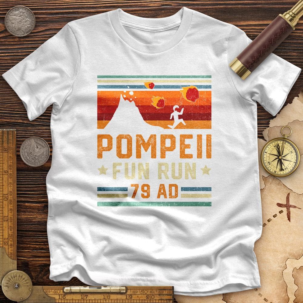 Pompeii "Fun" Run Premium Quality Tee Hoodie, Sweatshirt | ZylaModa.com (Image 4)