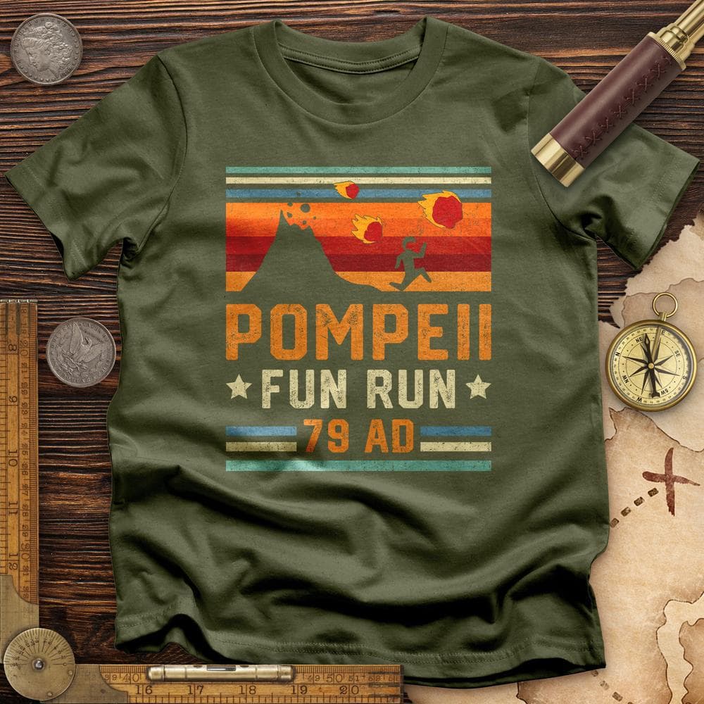 Pompeii "Fun" Run T-Shirt Hoodie, Sweatshirt | ZylaModa.com (Image 1)