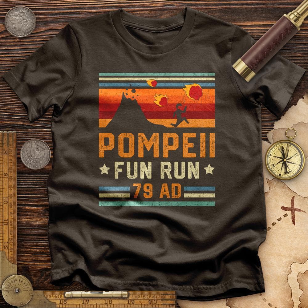 Pompeii "Fun" Run T-Shirt Hoodie, Sweatshirt | ZylaModa.com (Image 4)