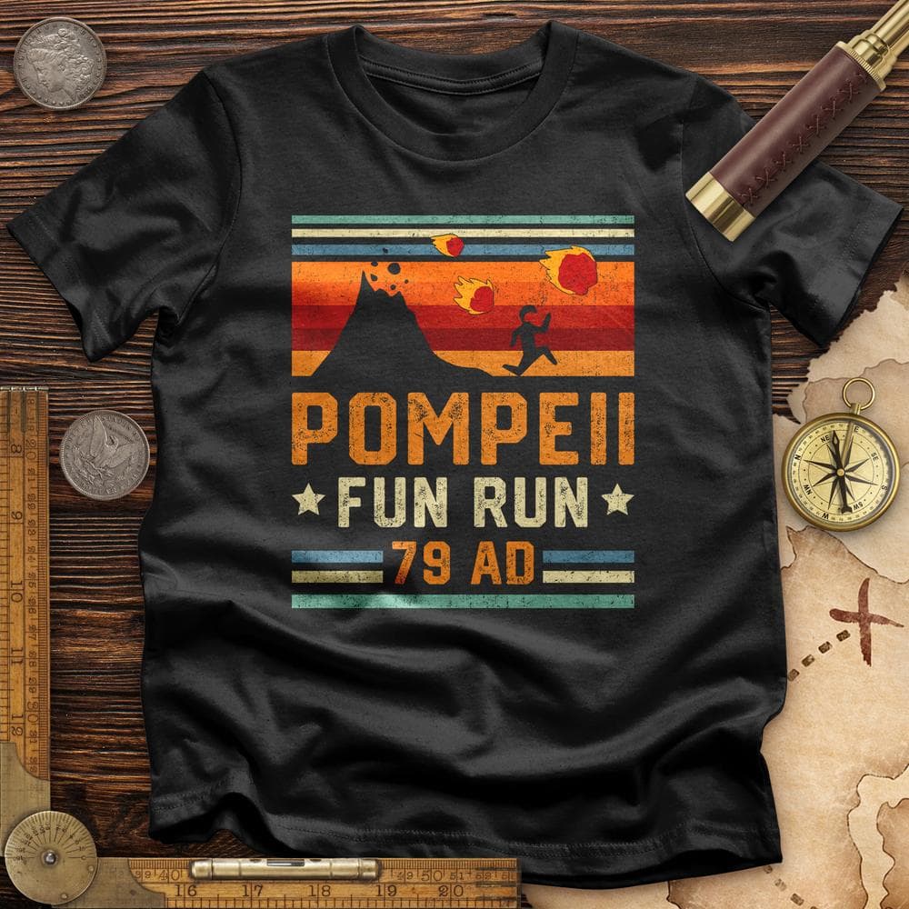 Pompeii "Fun" Run T-Shirt Hoodie, Sweatshirt | ZylaModa.com (Image 2)