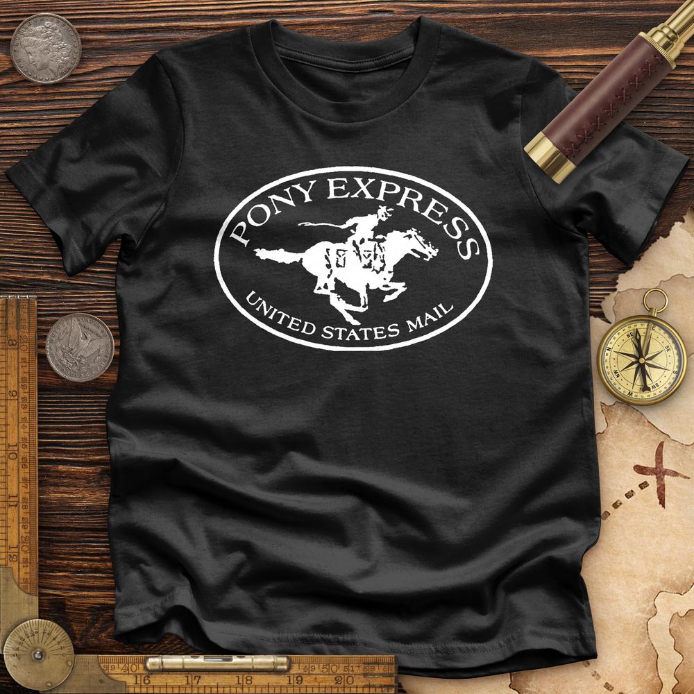 Pony Express Premium Quality Tee Hoodie, Sweatshirt | ZylaModa.com (Image 3)