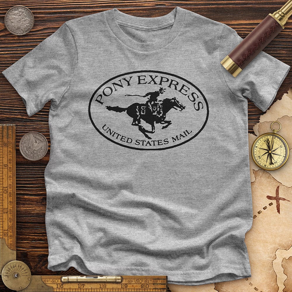 Pony Express Premium Quality Tee Hoodie, Sweatshirt | ZylaModa.com (Image 2)