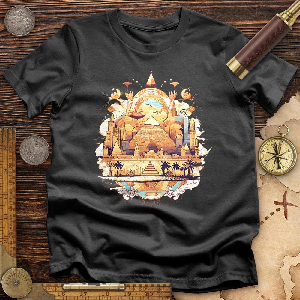 Pyramid T-Shirt Hoodie, Sweatshirt | ZylaModa.com (Image 3)