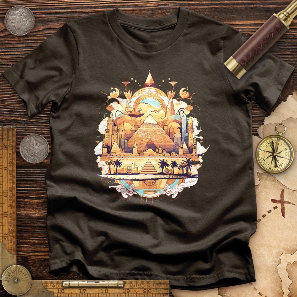 Pyramid T-Shirt Hoodie, Sweatshirt | ZylaModa.com (Image 4)