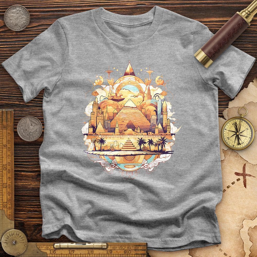 Pyramid T-Shirt Hoodie, Sweatshirt | ZylaModa.com (Image 2)