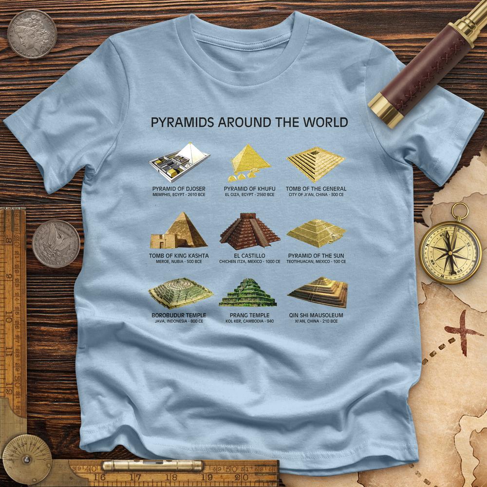 Pyramids Of The World Premium Quality Tee Hoodie, Sweatshirt | ZylaModa.com (Image 1)
