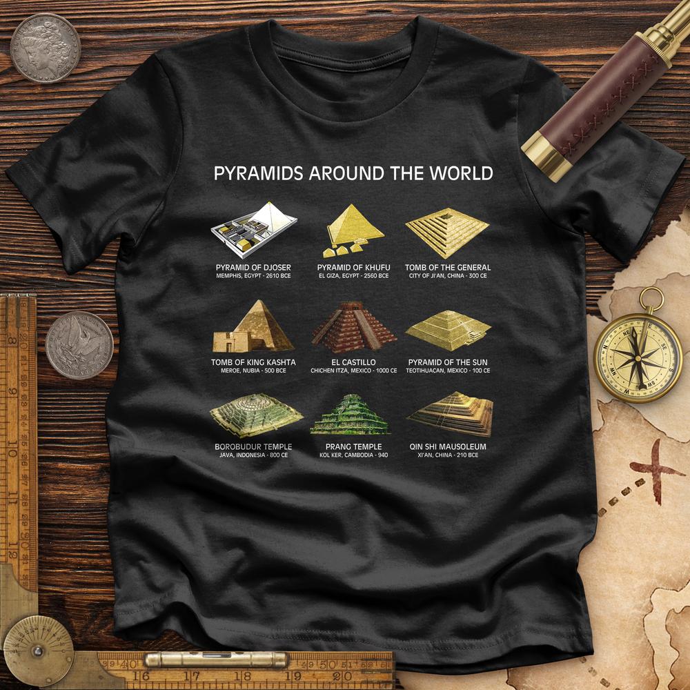 Pyramids Of The World Premium Quality Tee Hoodie, Sweatshirt | ZylaModa.com (Image 3)