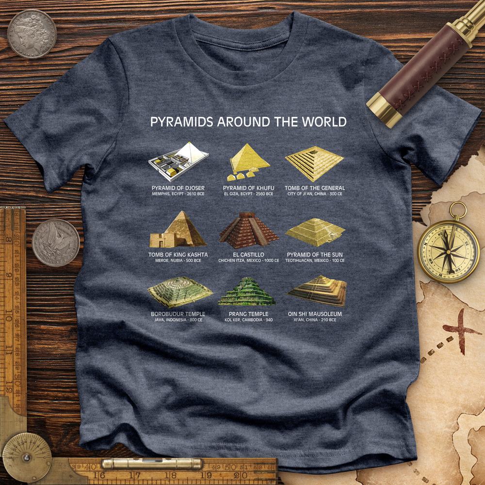 Pyramids Of The World Premium Quality Tee Hoodie, Sweatshirt | ZylaModa.com (Image 5)