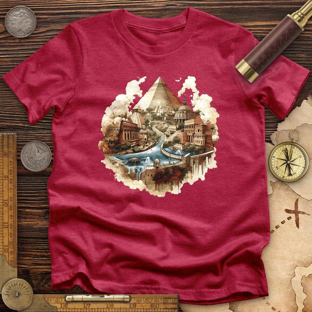 Pyramids Egypt City With River Premium QualityTee T-Shirts, Hoodie, Sweatshirt | ZylaModa.com (Image 5)