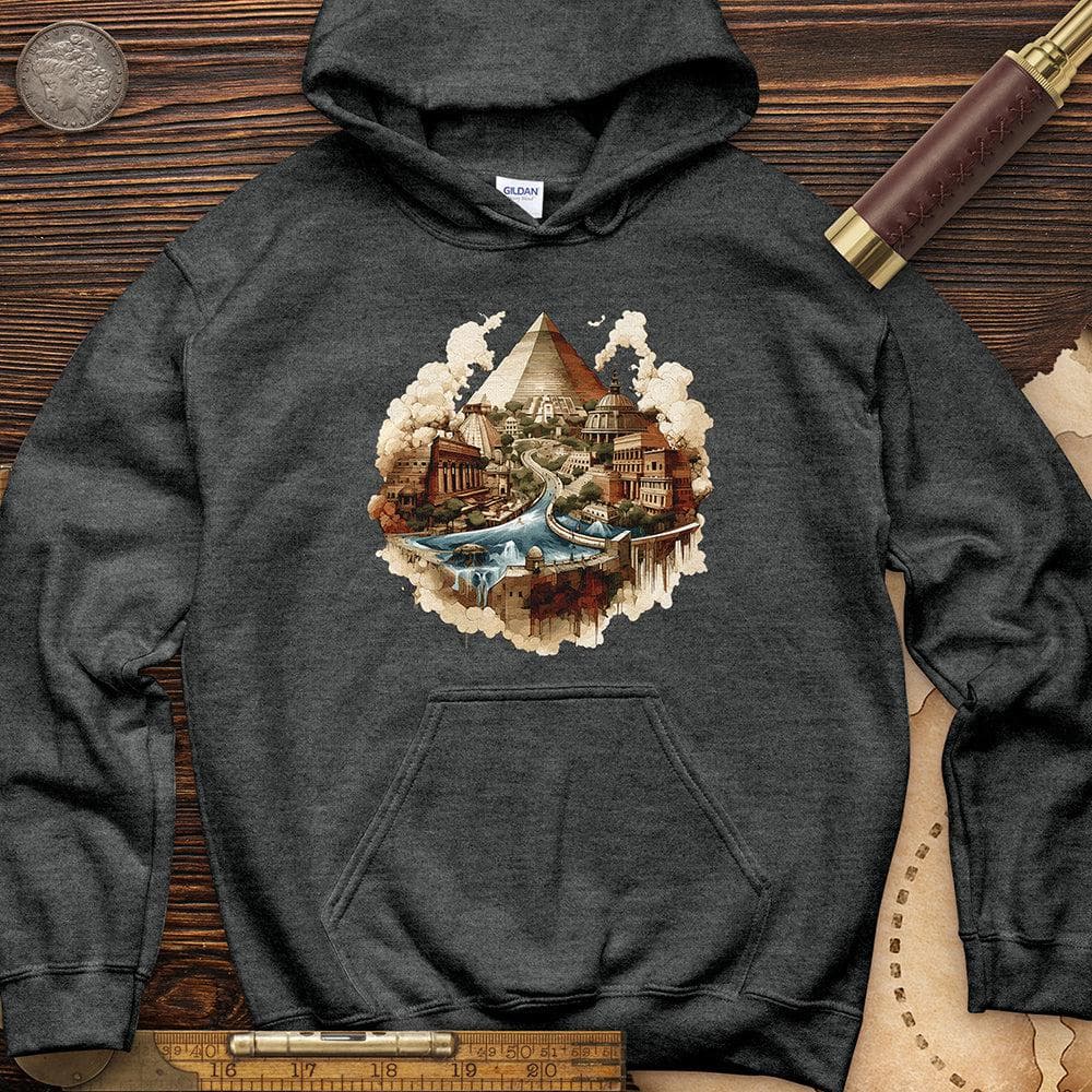 Pyramids Egypt City With River Hoodie T-Shirts, Sweatshirt | ZylaModa.com (Image 3)