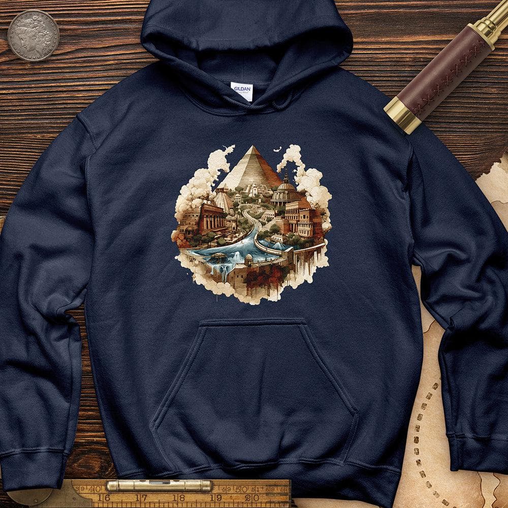 Pyramids Egypt City With River Hoodie T-Shirts, Sweatshirt | ZylaModa.com (Image 2)