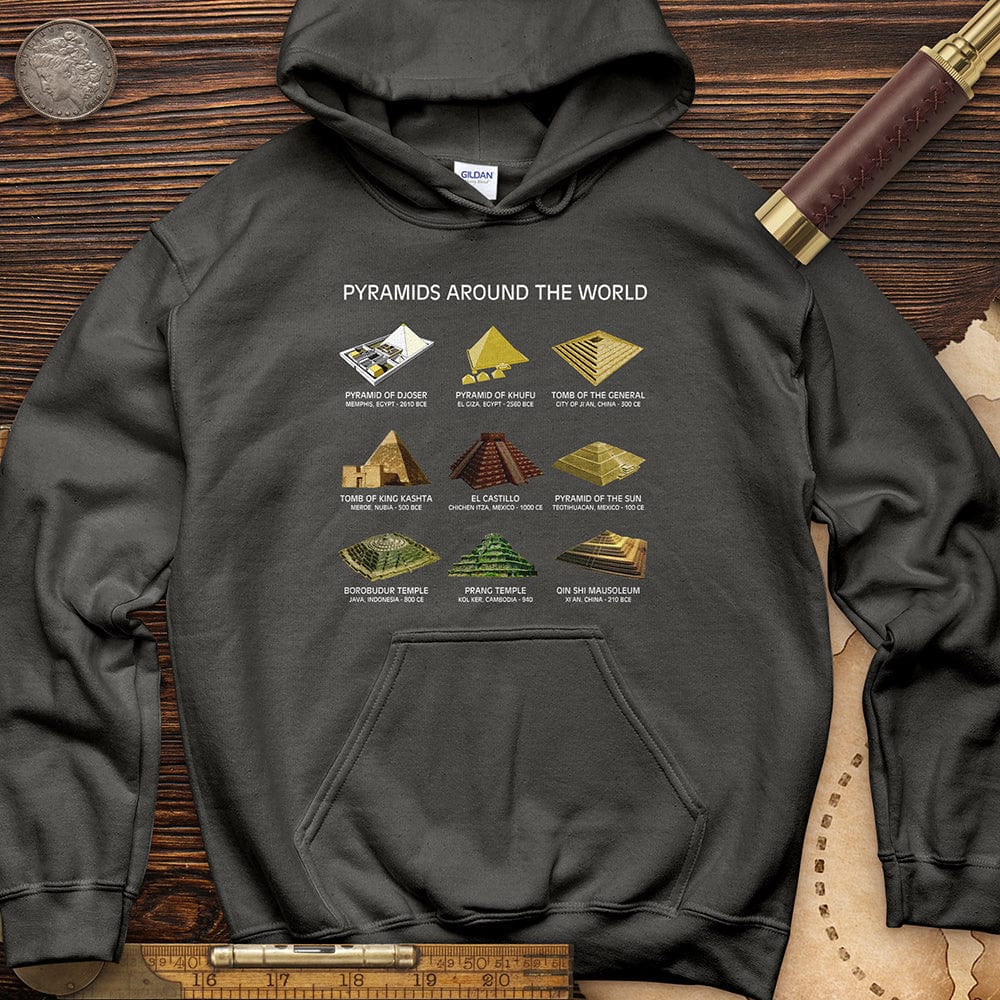 Pyramids Of The World Hoodie T-Shirts, Sweatshirt | ZylaModa.com (Image 2)
