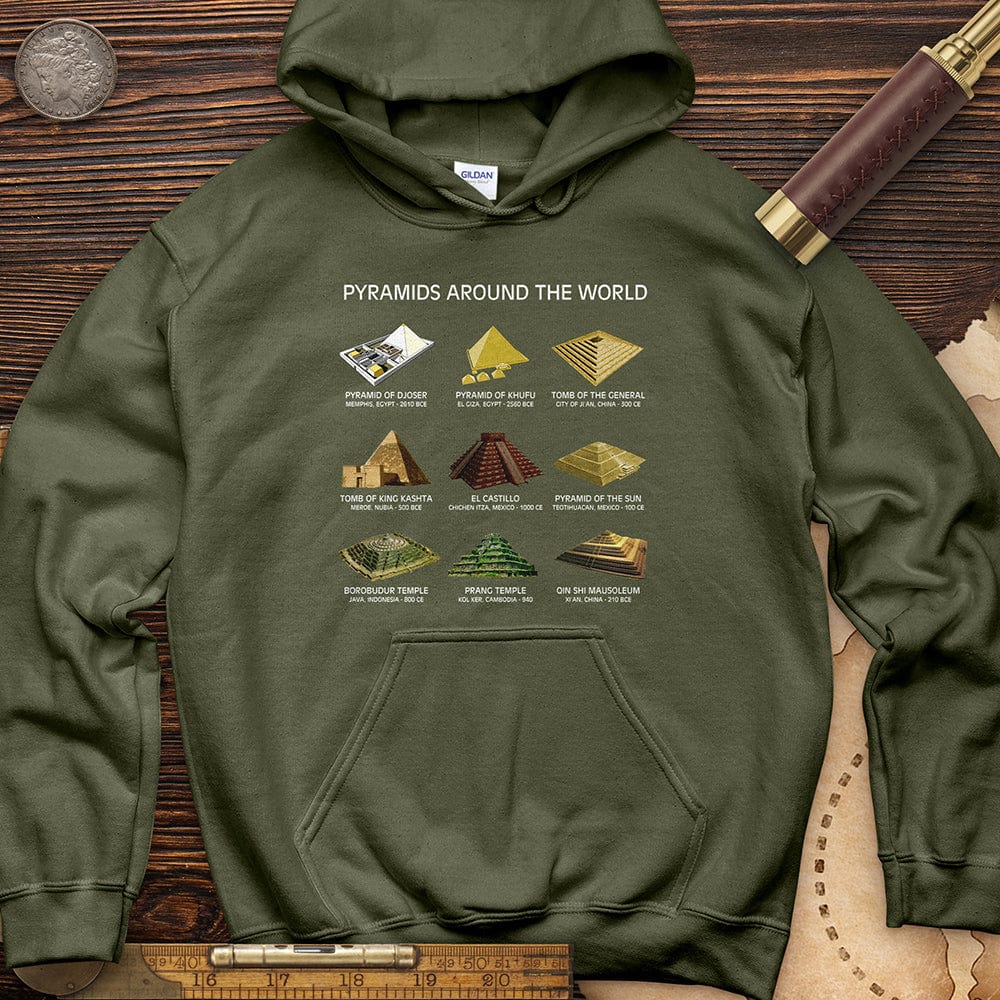 Pyramids Of The World Hoodie T-Shirts, Sweatshirt | ZylaModa.com (Image 4)