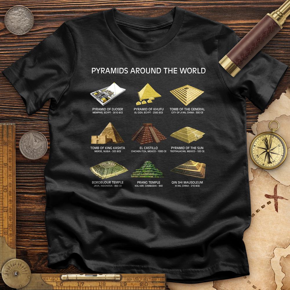 Pyramids of The World T-Shirt Hoodie, Sweatshirt | ZylaModa.com (Image 2)