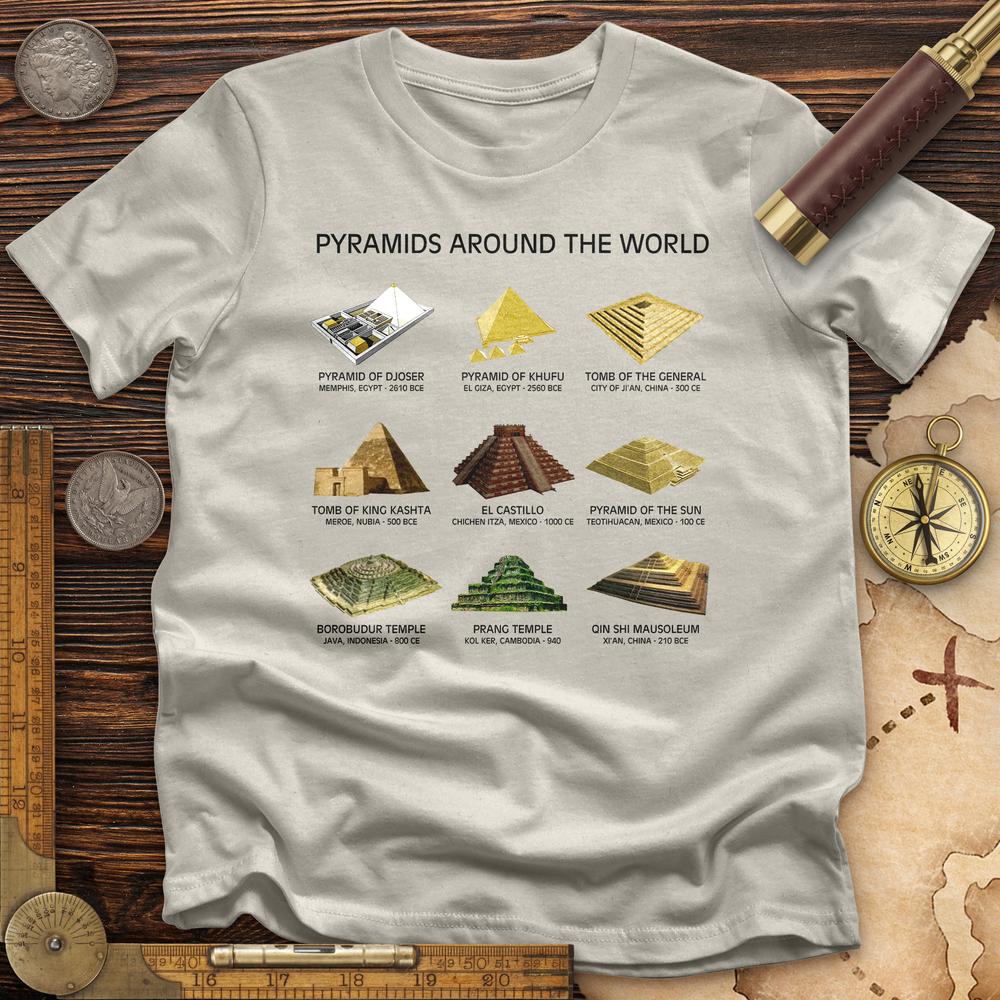 Pyramids of The World T-Shirt Hoodie, Sweatshirt | ZylaModa.com (Image 3)