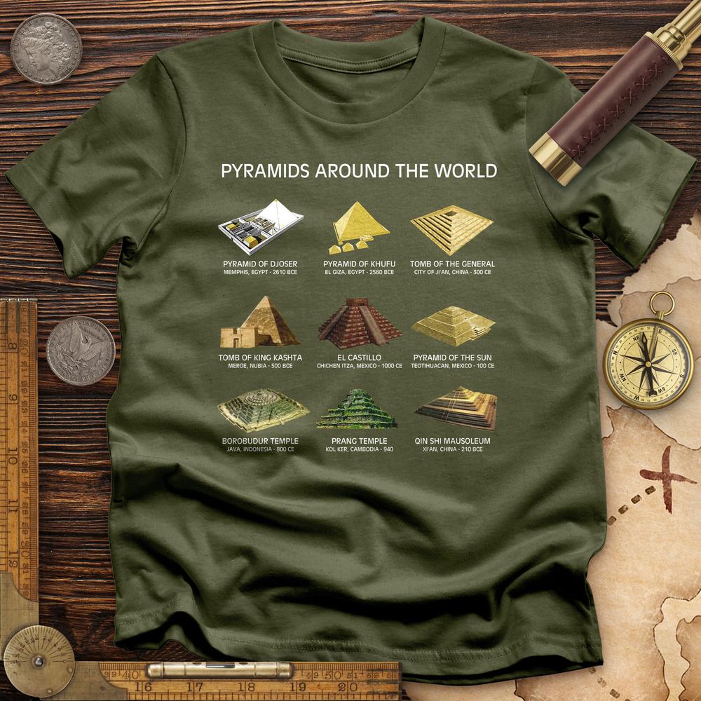Pyramids of The World T-Shirt Hoodie, Sweatshirt | ZylaModa.com (Image 4)