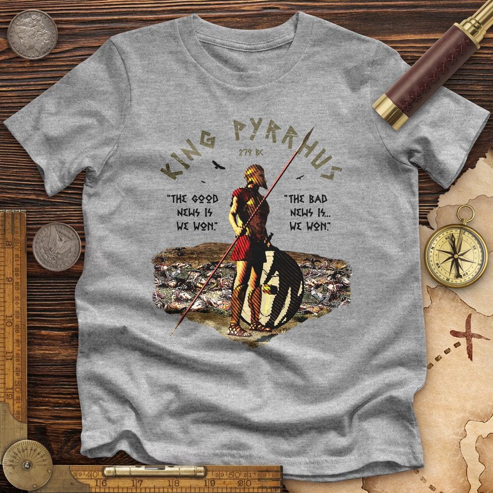 Pyrrhic Victory Premium Quality Tee Hoodie, Sweatshirt | ZylaModa.com (Image 2)