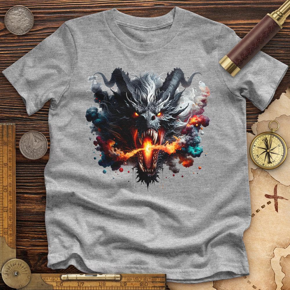 Raging Dragon In 3D Premium QualityTee T-Shirts, Hoodie, Sweatshirt | ZylaModa.com (Image 3)
