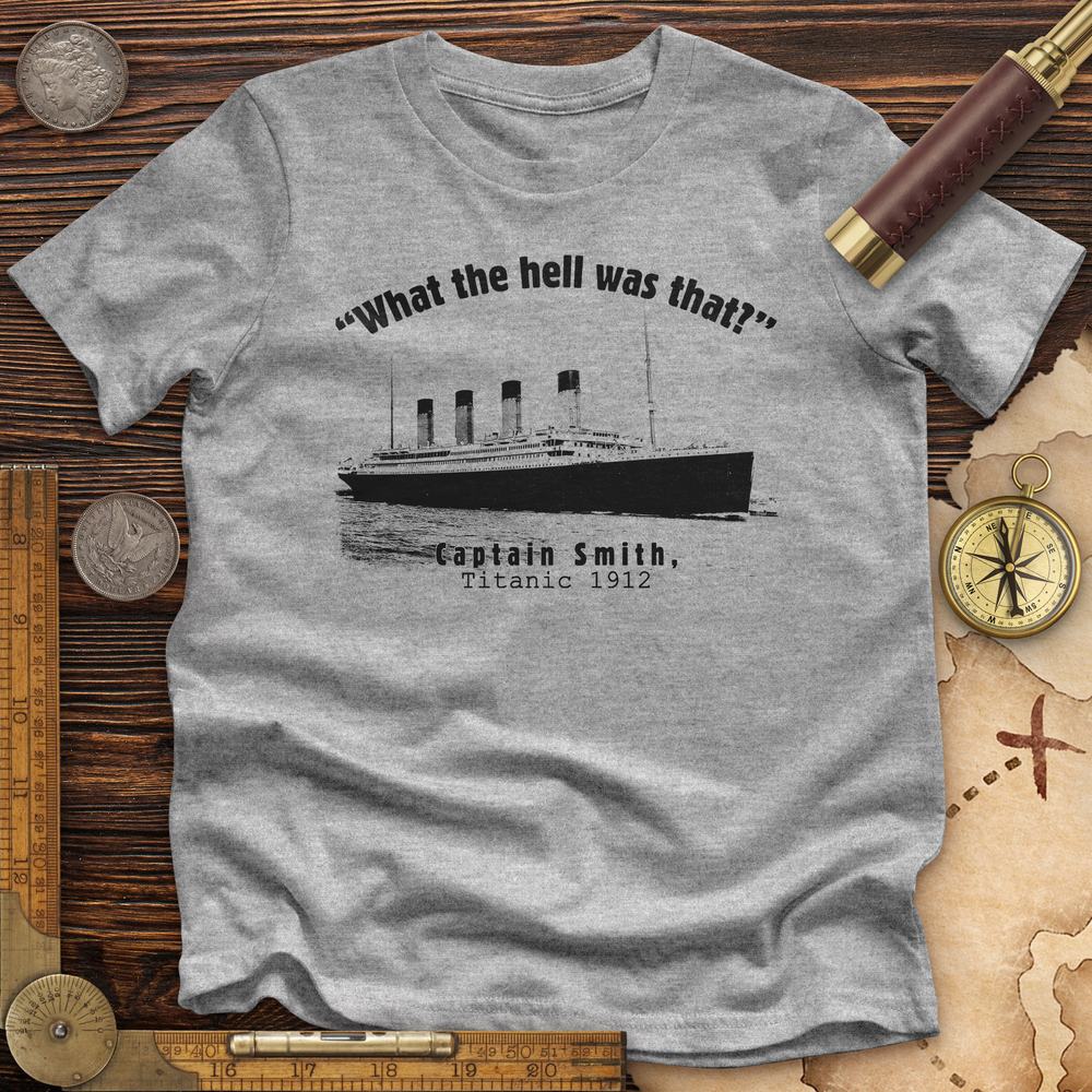 Titanic What The Hell Was That Premium Quality Tee Hoodie, Sweatshirt | ZylaModa.com (Image 2)