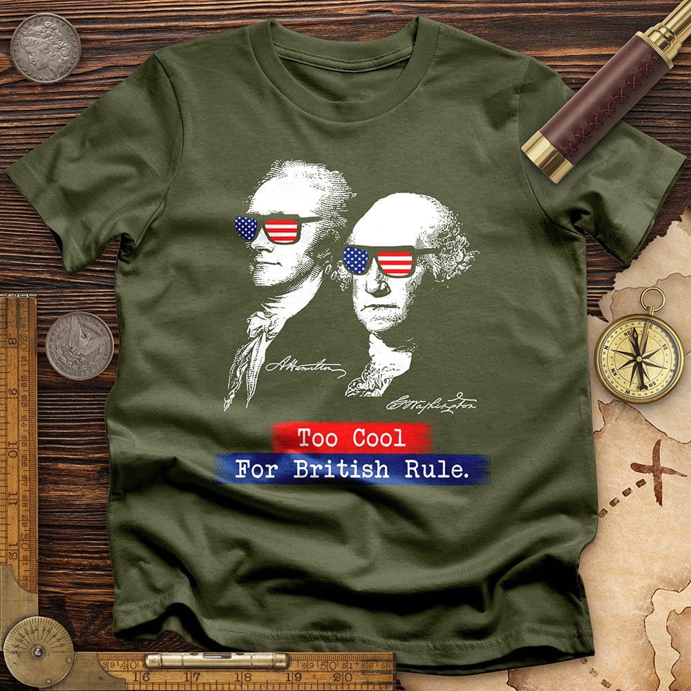 Too Cool For British Rule T-Shirt Hoodie, Sweatshirt | ZylaModa.com (Image 3)