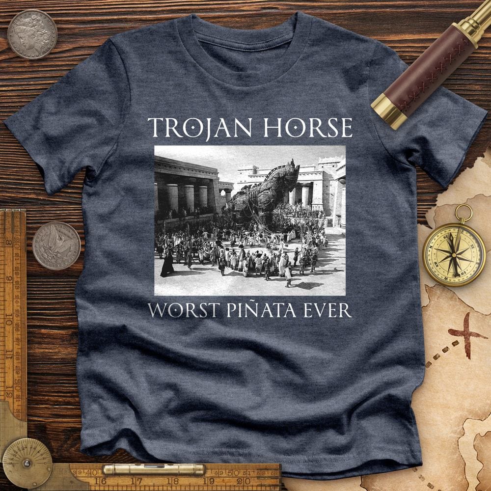 Trojan Horse Pinata Premium Quality Tee Hoodie, Sweatshirt | ZylaModa.com (Image 5)
