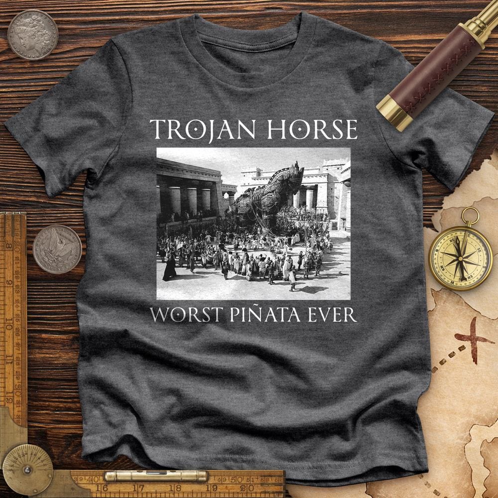 Trojan Horse Pinata Premium Quality Tee Hoodie, Sweatshirt | ZylaModa.com (Image 4)