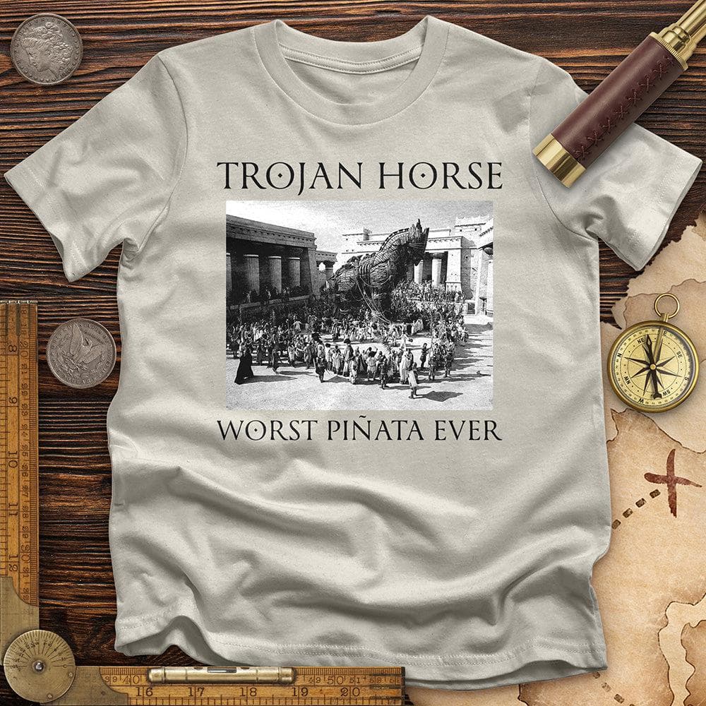 Trojan Horse Pinata T-Shirt Hoodie, Sweatshirt | ZylaModa.com (Image 4)